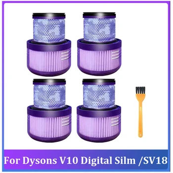 1 комплект HEPA-фильтра для Dysons V10 Digital Silm/SV18 Фиолетовый Беспроводной Пылесос Аксессуары Моющийся фильтр