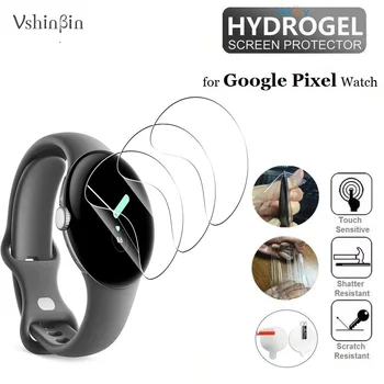 10ШТ ТПУ Гидрогелевая защитная пленка для Google Pixel Watch Smart Watch HD Прозрачная мягкая защитная пленка