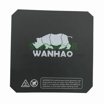 1шт 220x220 мм Wanhao i3 V2.1 Запасные Части 3D-принтера, Печатающие наклейку на кровать с подогревом, аналогичную пластине Buildtak i3 с подогревом
