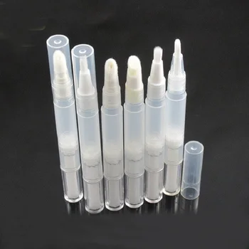 3 мл прозрачная пластиковая косметическая ручка для блеска для губ, бальзама, туши для ресниц/жидкости для роста ресниц/точечного/отбеливания ногтей