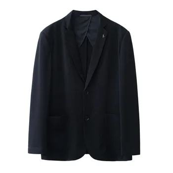 7035-2023, осенне-зимний новый продукт, мужской костюм, деловая повседневная куртка в сетку, мужская верхняя одежда