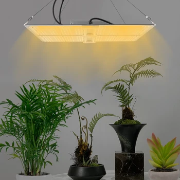 800 Вт Полный спектр Светодиодный Светильник для выращивания растений, лампа для выращивания Комнатных садовых растений, Палатка для выращивания цветов с регулируемой Яркостью