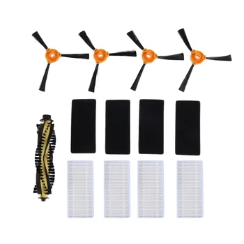 9 Упаковок Сменных Роликовых щеток, фильтров, боковых щеток для деталей робота-пылесоса Neatsvor X500 Tesvor X500