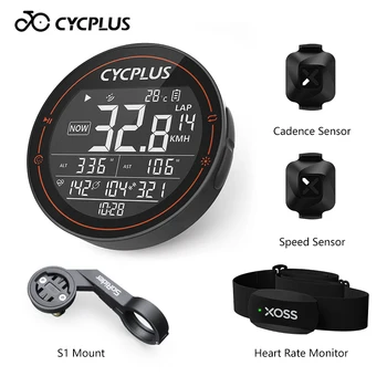 CYCLPLUS M2 Беспроводной GPS Велосипедный компьютер Водонепроницаемый ANT + Bluetooth Велосипедный спидометр Аксессуары Для Велосипедов