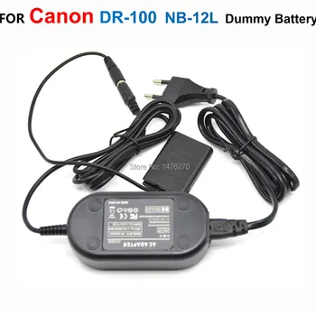 DR-100 DR100 Соединитель постоянного тока NB-12L NB12L Фиктивный Аккумулятор + ACK-DC100 Адаптер камеры Зарядное устройство Для Canon PowerShot G1 X Mark II N100
