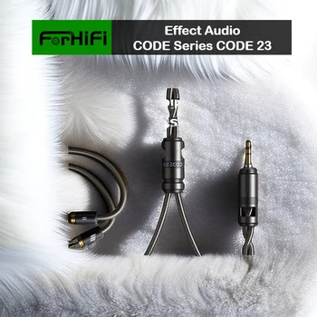 Effect Audio CODE Series CODE 23 Выбранный 13-Жильный кабель для наушников из меди с высоким разрешением UP-OCC, 16,5 AWG, 2 провода с ConX и termX