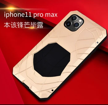 Imatch Алюминиевый Металлический Силиконовый Противоударный Чехол Для Apple Iphone 11 Iphone11 Pro Max/11 Pro Dirt Противоударный Чехол