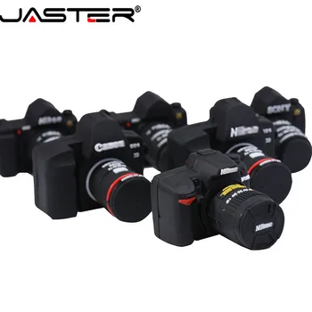 JASTER cartoon pendriver фотоизображения модель камеры 4gb/8gb / 16gb /32gb /64gb usb2.0 флэш-накопитель memory stick для фотосъемки