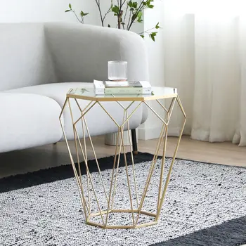 Nordic ins простой современный креативный приставной столик, балконный столик, маленький круглый столик, несколько диванов, несколько маленьких журнальных столиков по углам.