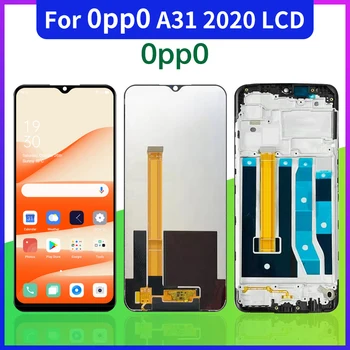 OPPO A31 2020 6,5 дюймовый оригинальный ЖК-дисплей с сенсорным экраном, дигитайзер в сборе, замена OPPO A32 CPH2015 CPH2073 CPH2081 LCD