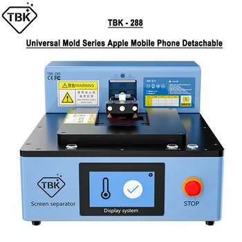TBK 288 Встроенный насос Вакуумный Сепаратор ЖК-экрана с Полностью Автоматическим Интеллектуальным Управлением Инструмент для Удаления Экрана для iPhone 5S-13ProMax