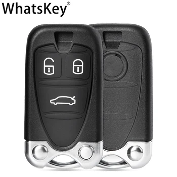 WhatsKey Remote Smart Key Card Shell 3 Кнопки Для Alfa Romeo 159 Brera156 Spider Замена авто ключа чехол корпус Режиссерское Лезвие