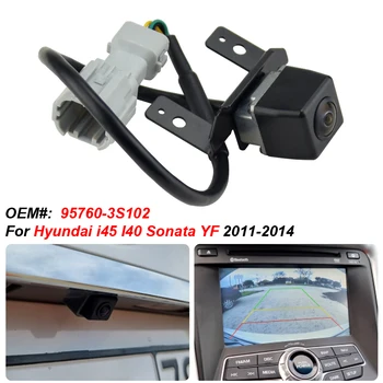 Автомобиль Для 2011-2014 Hyundai i45 I40 Sonata YF Камера заднего вида Камера заднего вида Резервная Парковочная камера 95760-3S102 957603S102