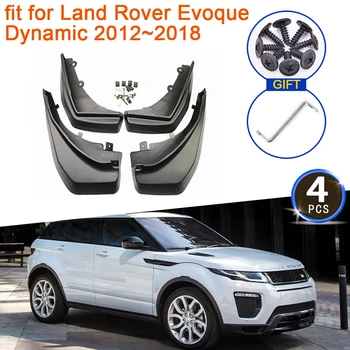Брызговик для Land Rover Evoque Dynamic 2012 2013 2014 2015 2016 2017 2018 Брызговик, крылья от брызг, аксессуары для заднего колеса