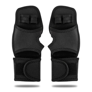 Вентилируемые спортивные перчатки для мужчин со встроенной поддержкой запястий для тренировок, перчатки для тяжелой атлетики, Тренировочные перчатки для женщин