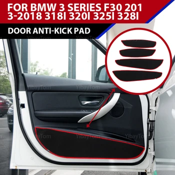 высококачественная Автомобильная Дверь, Противоударная Накладка, наклейка, защитный коврик, Полиэфирный Защитный коврик для Боковых Краев BMW 3 Серии F30 2013-2018 318i