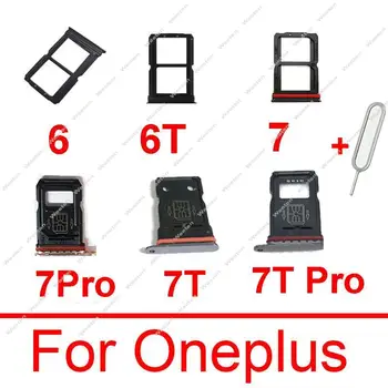 Держатель лотка для sim-карт для Oneplus 6 6T 7 7T Pro Гнездо для sim-карты SD-карта Memmory Reader Гибкий кабель Запасные части для ремонта
