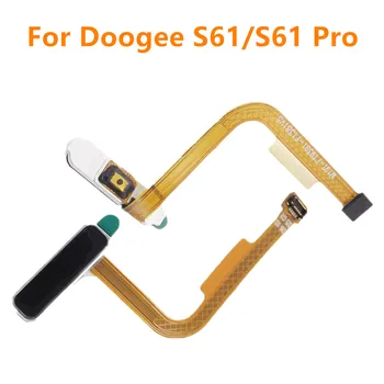 Для мобильного телефона Doogee S61/S61 PRO Новые оригинальные компоненты кнопки отпечатка пальца Аксессуары для ремонта сенсорного гибкого кабеля