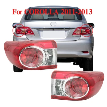 Задний фонарь в сборе Полуфабрикат для Toyota Corolla 2011 2012 2013 Свет Стоп-сигнала Заднего хода, абажур без лампы накаливания