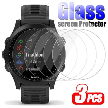 Закаленное стекло 9H для Garmin Fenix 3 HR 5X 5S Plus Защитная пленка для Экрана Garmin Rorerunne F35 45 45S Smartwatch Защитная пленка