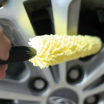 Инструмент для чистки обода автомобильных шин Щетка для чистки колес Автомобиля, Скраб для мытья Автомобиля, Губка для чистки Пыли, Инструменты для автомойки, Аксессуары