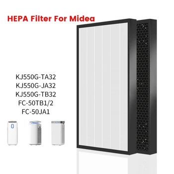 Комплект для замены HEPA Filte для очистителя воздуха Midea KJ550G-TA32/KJ550G-JA32/KJ550G-TB32/FC-50TB1/2FC-50JA1