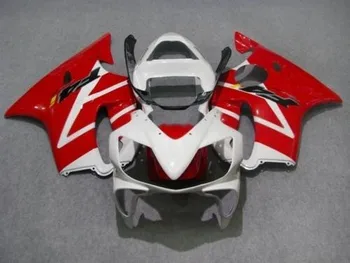 Комплект Обтекателей для Впрыска Мотоцикла Honda CBR 600 F4I CBR600F4I 2001 2002 2003 CBR600 01 - 03 Обтекатели Кузова Красный Белый