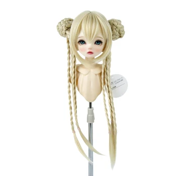 Кукольные Парики 1/4 7-8 дюймов с Длинными Волосами из Высокотемпературного Шелка для BJD/SD/Smart Doll/MSD/Minifee/Yosd Аксессуары для Кукол