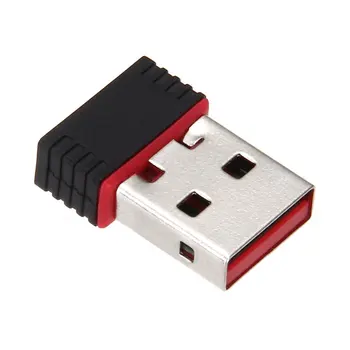 Мини-USB-накопитель Адаптер беспроводной локальной сети 802.11 n/g/b Беспроводная сетевая карта 150 Мбит/с
