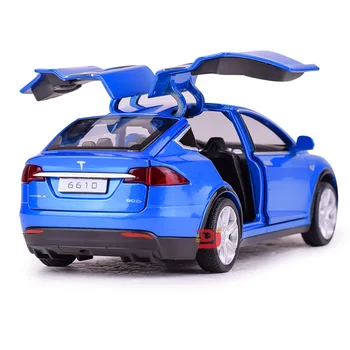 Модель автомобиля из сплава 1:32, металлические игрушечные транспортные средства, отлитые под давлением, автомобиль с откидной мигающей музыкой для детских подарков, бесплатная доставка