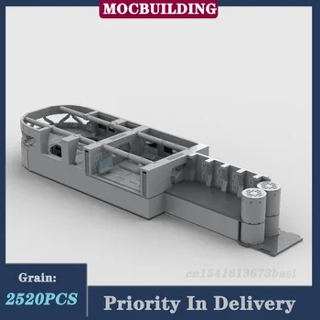 Модель коридорной системы серии MOC Space Модель строительного блока в сборе Коллекция мостовых Комнат Игрушка в подарок