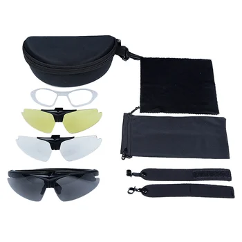 Набор защитных очков, очки без запотевания, Защита от царапин, Защита от запотевания для мужчин, Кемпинг на открытом воздухе, Черные женские солнцезащитные очки