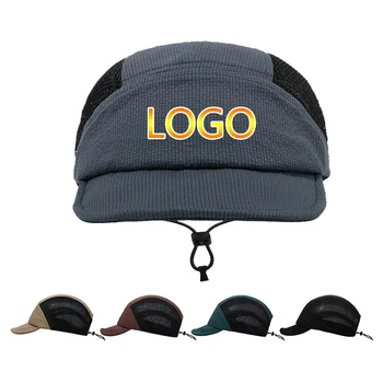 Новая летняя бейсболка с сетчатым логотипом на заказ, уличная кепка для мужчин, Регулируемая бейсболка, Модные дышащие кепки для папы, кепки для папы с защитой от ультрафиолета