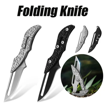 Новый Мини Складной Нож для Самообороны, карманный нож Для мужчин, Холодная Сталь, Уличный Складной Тактический Охотничий нож, Ручные инструменты