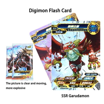 Оригинальное Подлинное Издание Digimon Adventure Card Anime Games Hero UR HR SSR War Greymon Metal Garurumon Подарочная Коллекционная карта