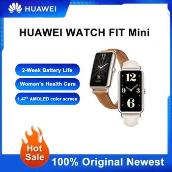 Оригинальные ЧАСЫ HUAWEI WATCH Fit Mini Smartwatch Отслеживание менструального цикла Женские Смарт-часы Пульсометр 14 Дней автономной работы