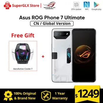 Оригинальный Новый ASUS ROG Phone 7 Ultimate Игровой Телефон 16 ГБ 512 ГБ Snapdragon 8 Gen 2 6,78 