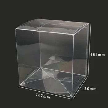 Прозрачный дисплей ПЭТ пластиковая крышка для Funko pop для подарочной коробки Коробка для хранения ограниченной серии