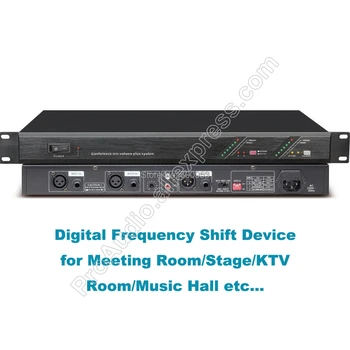 Профессиональный цифровой подавитель обратной связи R1210, устройство сдвига частоты для конференц-зала, зала KTV, Театральной сцены