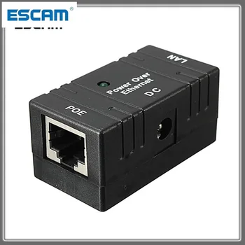 Разветвитель Пассивного Инжектора POE Настенное Крепление PowerPOE Injector RJ45 Power over Ethernet Switch Адаптер Питания ESCAM POE01