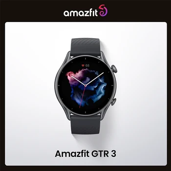 Смарт-часы Amazfit GTR 3 150 спортивных режимов Alexa Встроенный GPS Электронные Часы для Мужчин Выставочные Умные часы 95New Без коробки