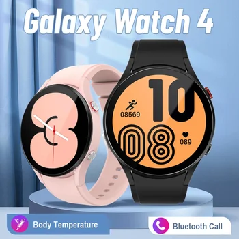 Смарт-часы Мужские женские IPS Дисплей Голосовой вызов Монитор здоровья 70 + спортивных режимов IP68 Водонепроницаемые Умные часы Мужские для Galaxy Watch 4