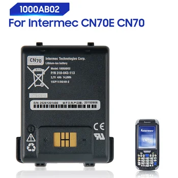 Сменный аккумулятор для Intermec Honeywell 318-043-033 CN70E CN70 1000AB02 Аккумуляторная батарея 4000 мАч