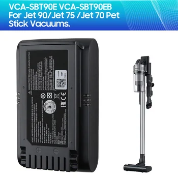 Сменный Аккумулятор Для Подметальной машины VCA-SBT90 VCA-SBT90E B для Samsung Jet90 pro Jet75 Jet70 Беспроводной Ручной Пылесос для домашних животных