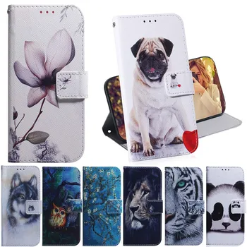 Флип-чехол-бумажник с животным Рисунком Для Samsung Galaxy A11 A31 A41 A51 A71 A12 A22 A32 A52 A72 A10 A20 A30 A40 A50 A70, Чехол для телефона