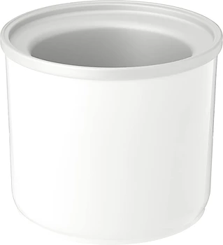 Чаша для приготовления мороженого объемом 1-1/ 2 литра с морозильной камерой - Для использования со ЛЬДОМ -Положите его в форму для приготовления мягкого мороженого белого цвета