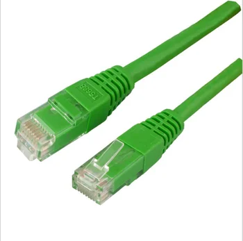 шесть гигабитных сетевых кабелей, 8-жильный сетевой кабель cat6a, шесть сетевых кабелей с двойным экранированием, сетевой соединительный широкополосный кабель R2697